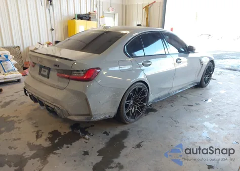 2024 BMW M3 Competition z USA, uszkodzony, nr VIN WBS33AY00RFT40606